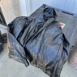 Black Leather & Suede Jacket