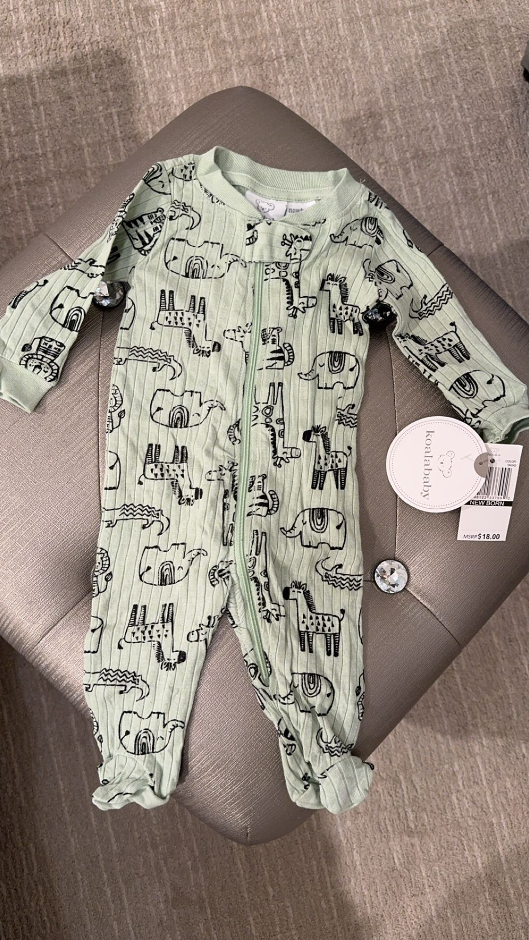 Brand New With Tags Koala Newborn Baby Footed Pajamas | Sleeper