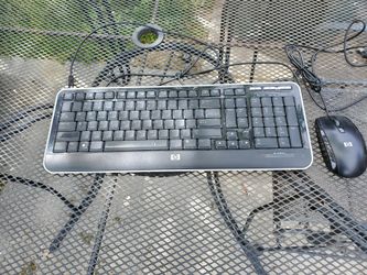 HP Mouse And Keyboard.
