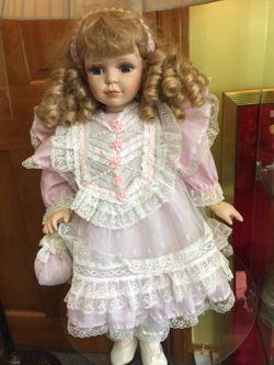 Sunday Best collection porcelain doll