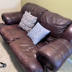 Free Sofa And Arm Chair Set