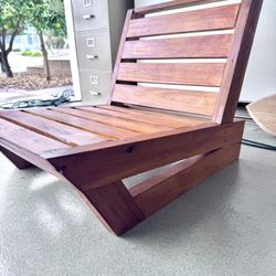 Custom Patio Chair - Modern - Cedar