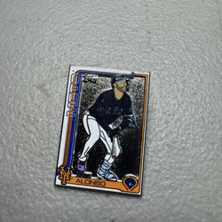 Pete Alonso 2025 Topps Series 2 Super Box Exclusive Enamel Pin New York Mets