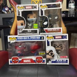 Spider-Man Funko Pops 