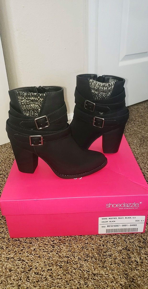 Shoedazzle High Heeled Booties