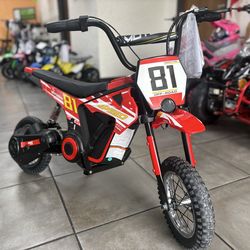 Brand new electric dirt bike for kids
