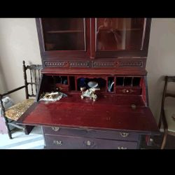 Cherrywood Drop Down Secretary 