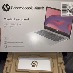 Brand  New HP Chromebook 14inch