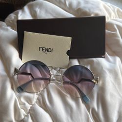 Fendi Blue/Pink Gradient Sunglasses 