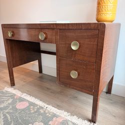 1930s Art Deco Metal Desk from Simmons Furniture Company