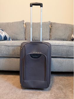 Calvin Klein Gray 20” Carry-On Luggage
