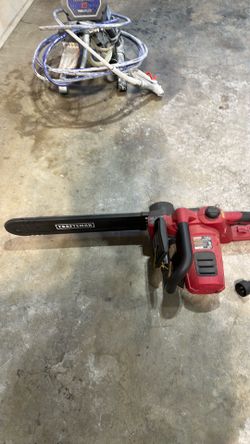 Craftsman 10” electric chainsaw