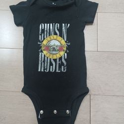 Guns'n'roses Baby One Piece Onesie 9 Months