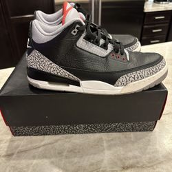 Jordan 3 Black Cement Sz11