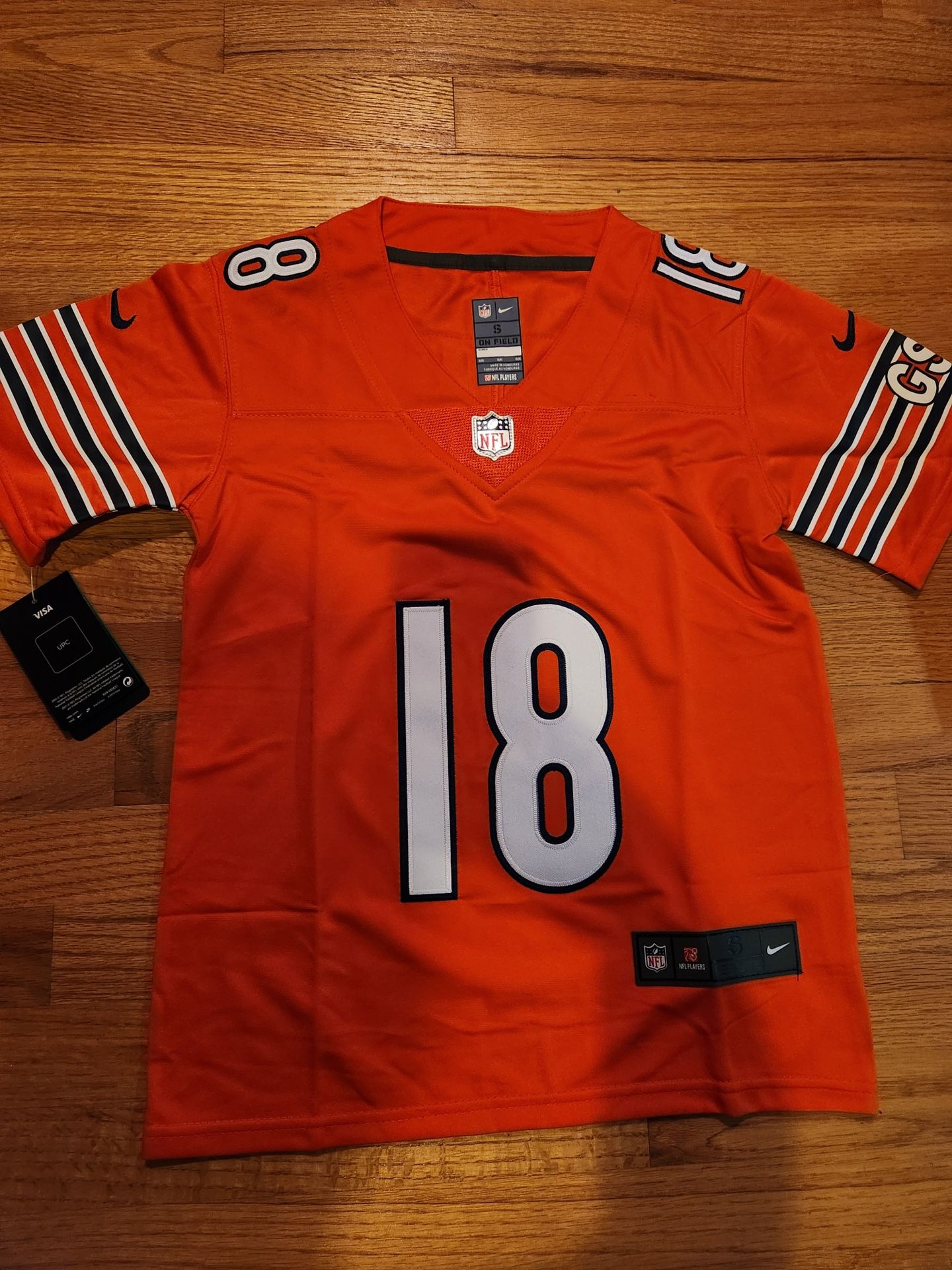 Cross-border NFL Chicago Bears football uniform No.18 Caleb Williams jersey