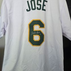 Oakland A'S Felix Jose Autograph
