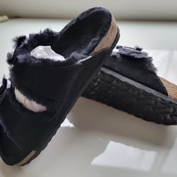Birkenstock - Arizona Shearling Sandals