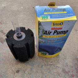 Air Pump And Large Sponge Filter For Aquarium 