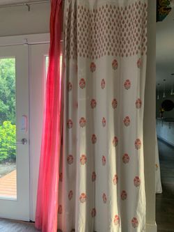 2 Custom Curtains - 8ft*4.5ft - 60% black out