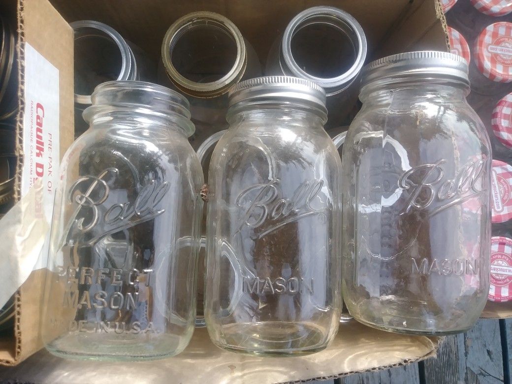Canning & Other Assorted Jars