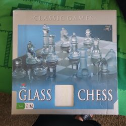 Glass Chess Set
