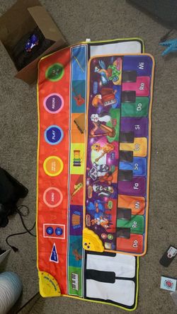 Kids piano mat