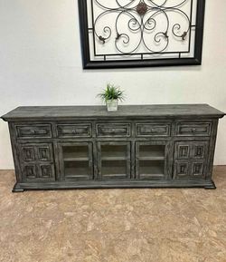 Beautiful 82” Tv Stand