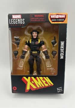 Marvel Legends Build A Fig Wolverine X-Men Black Suit