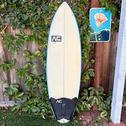 5’7 AC Surfboard Shortboard Surf Board Performance Egg Fish (not twin fin pin Hypto krypto)