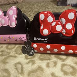 CREME DISNEY MINNIE MOUSE COSMETIC BAGS