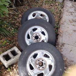 Full Set Of Rims For 1990 Dodge Dakota 