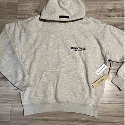 Light Oat Essentials Hoodie