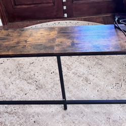 Console Table w/ Built-In Outlet