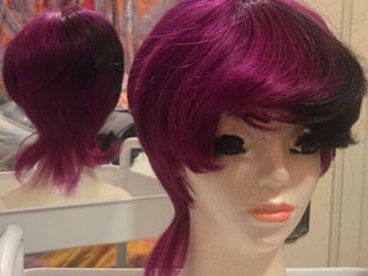 FUSIA PIXIE CUT WIG