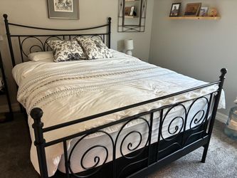 Queen bed frame