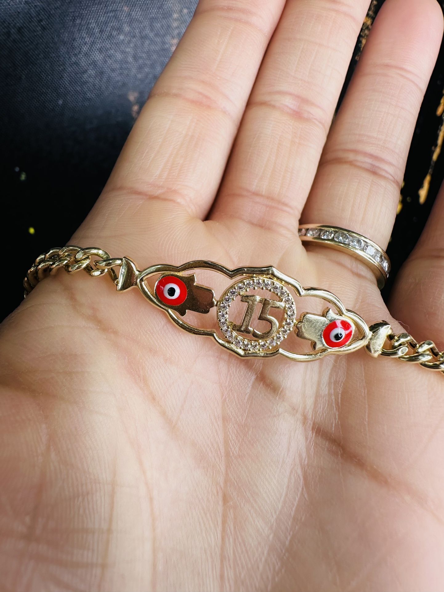 14k 15 años Bracelet