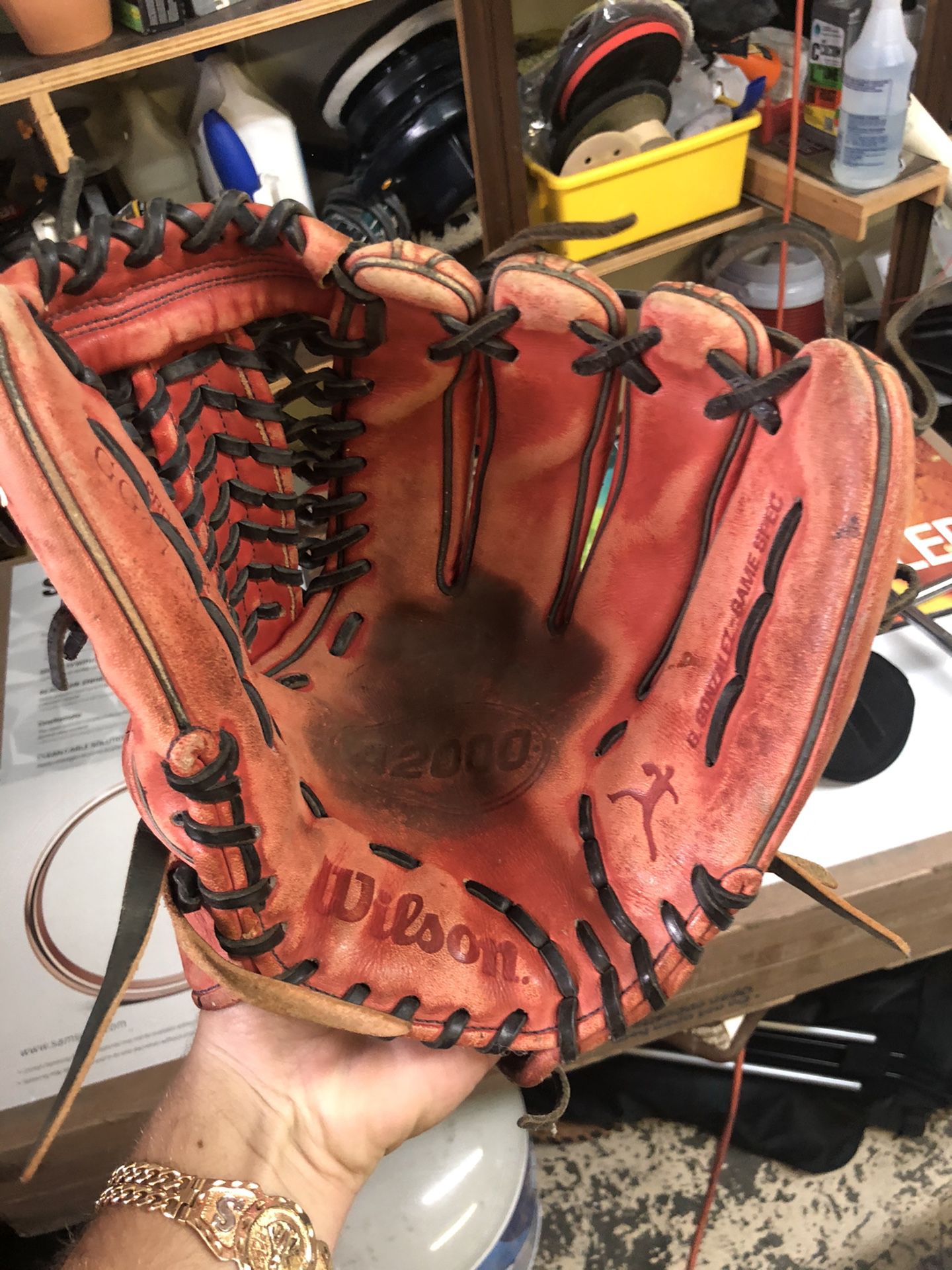 A2000 baseball glove Wilson