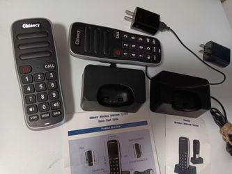 Chtoocy Wireless Intercom System 2-Handset Set