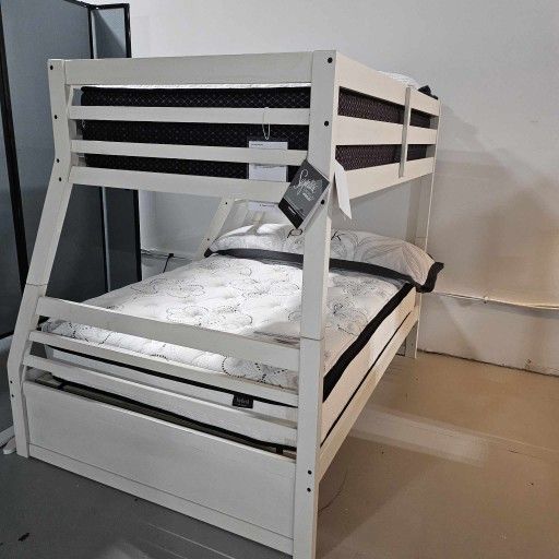 Beautiful Full/ Twin Bunk Bed/ Fast Delivery 