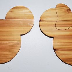 Disney's Mickey And Minnie, Wooden