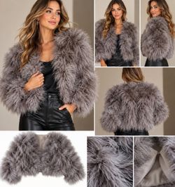 JOCELYN NWT Real Feather Jacket Sz Sm β $395 MSRP