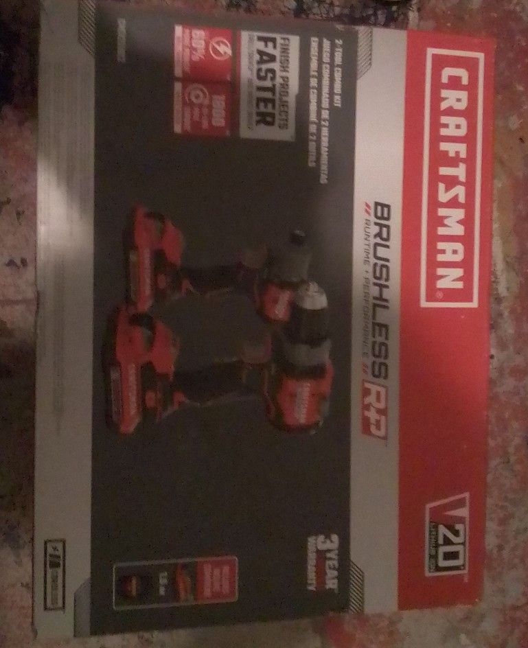 Brand New Craftsman Drill And Impact Gun