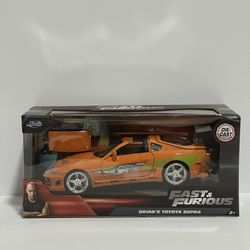 Jada Diecast Fast & Furious Brian’s Toyota Supra