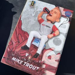 Mike Trout Signed Bobble Head
