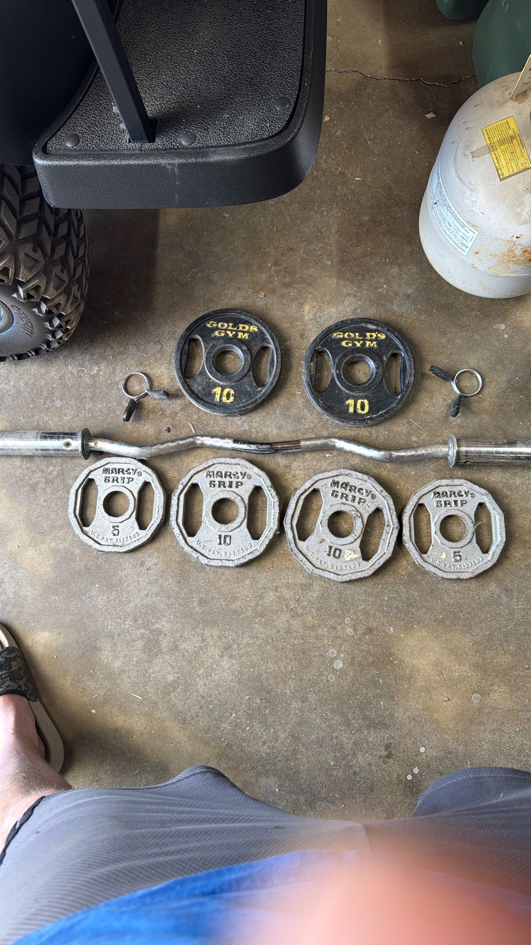 50 Pounds Olympic Weights