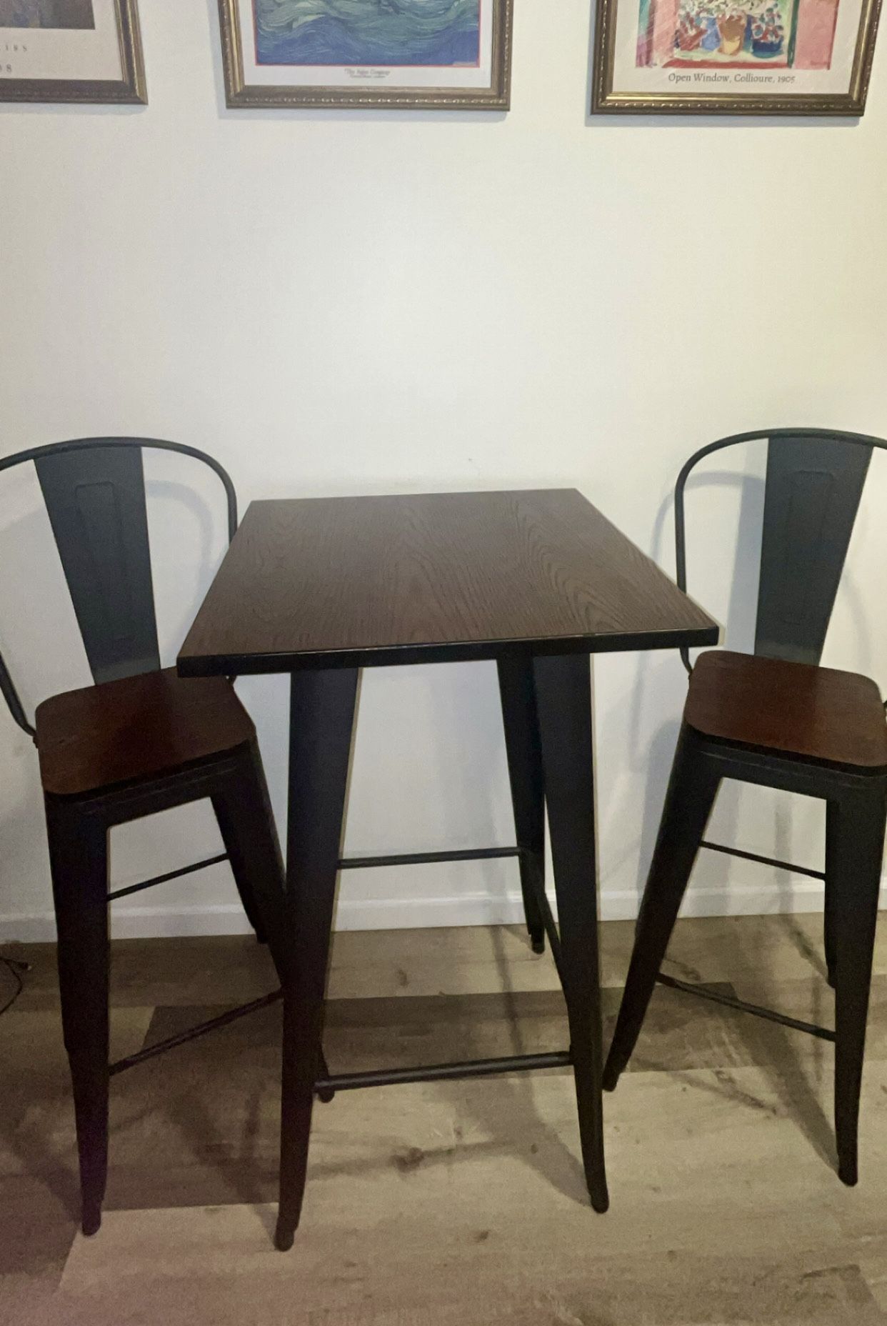 High Top Table & Chairs