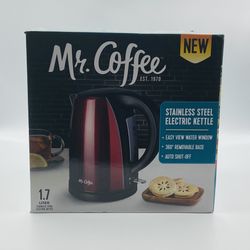 Mr. Coffee Stainless Steel Electric Kettle (5 in stock)