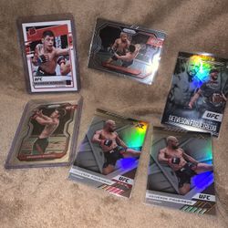 Ufc Branson Moreno Devison Figuerdo Cards, Holos, Prizm, Rookie Cards 