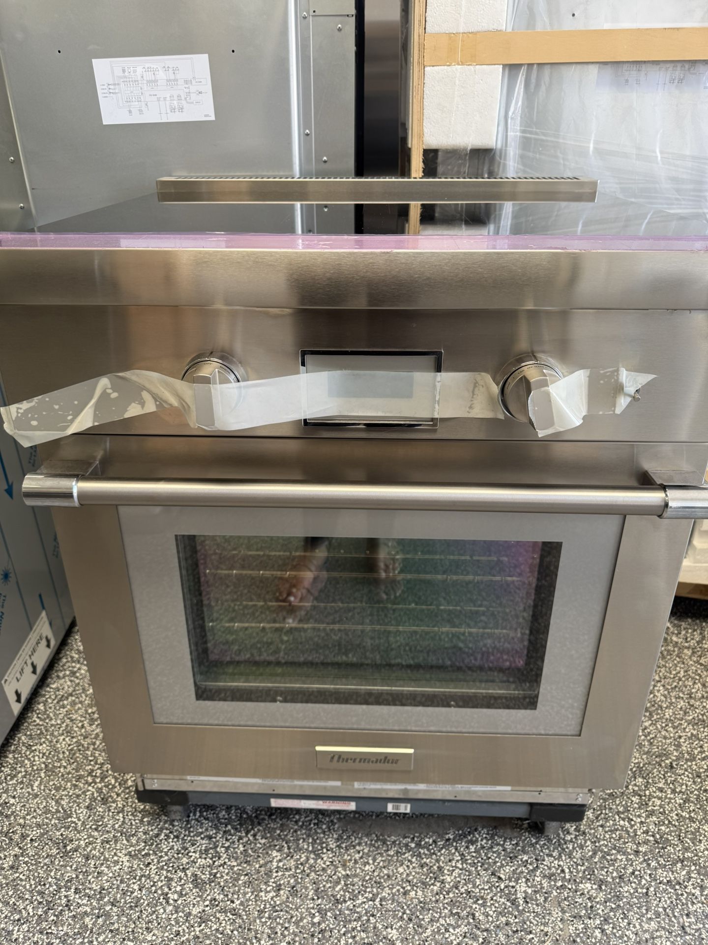 New Thermador 30 Inch Wide Slide In Induction Range
