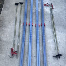 2 Skis sets